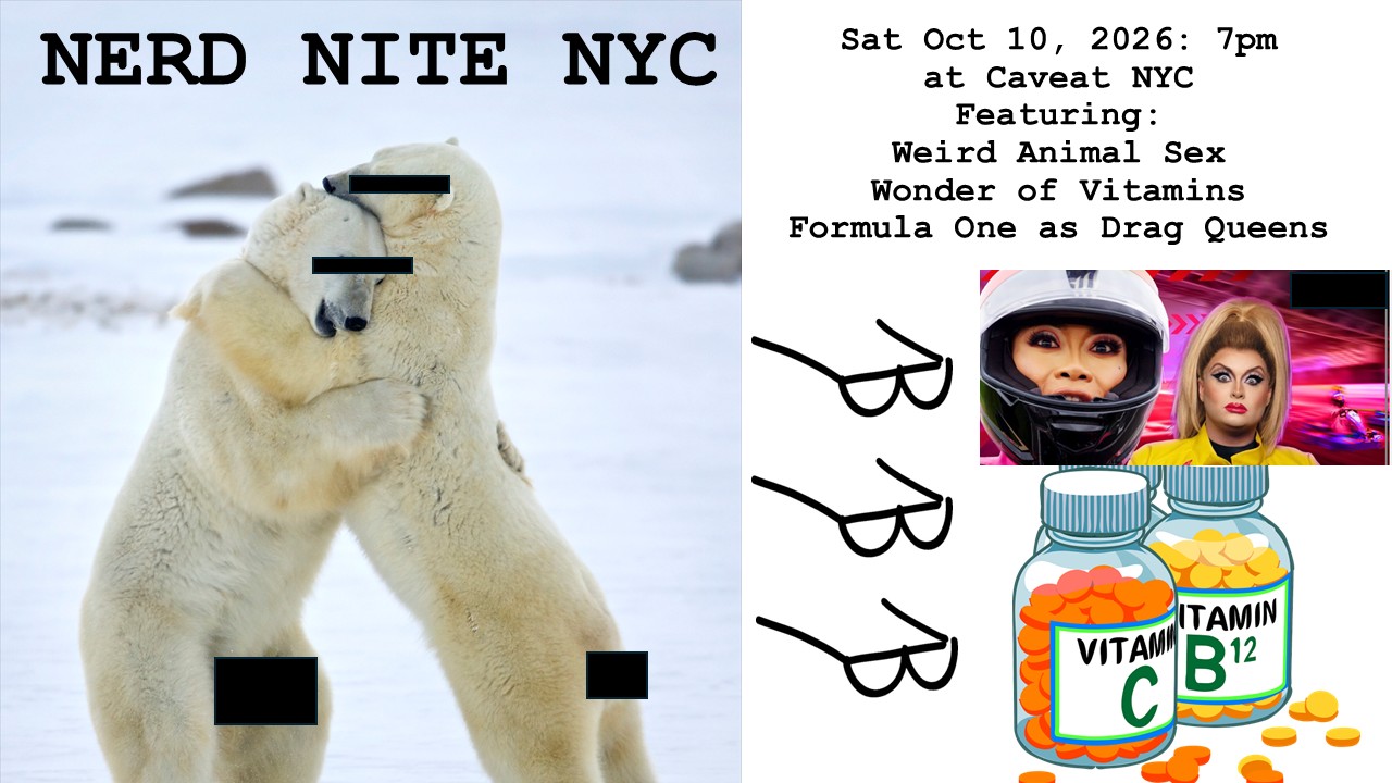 Nerd Nite NYC at Caveat
